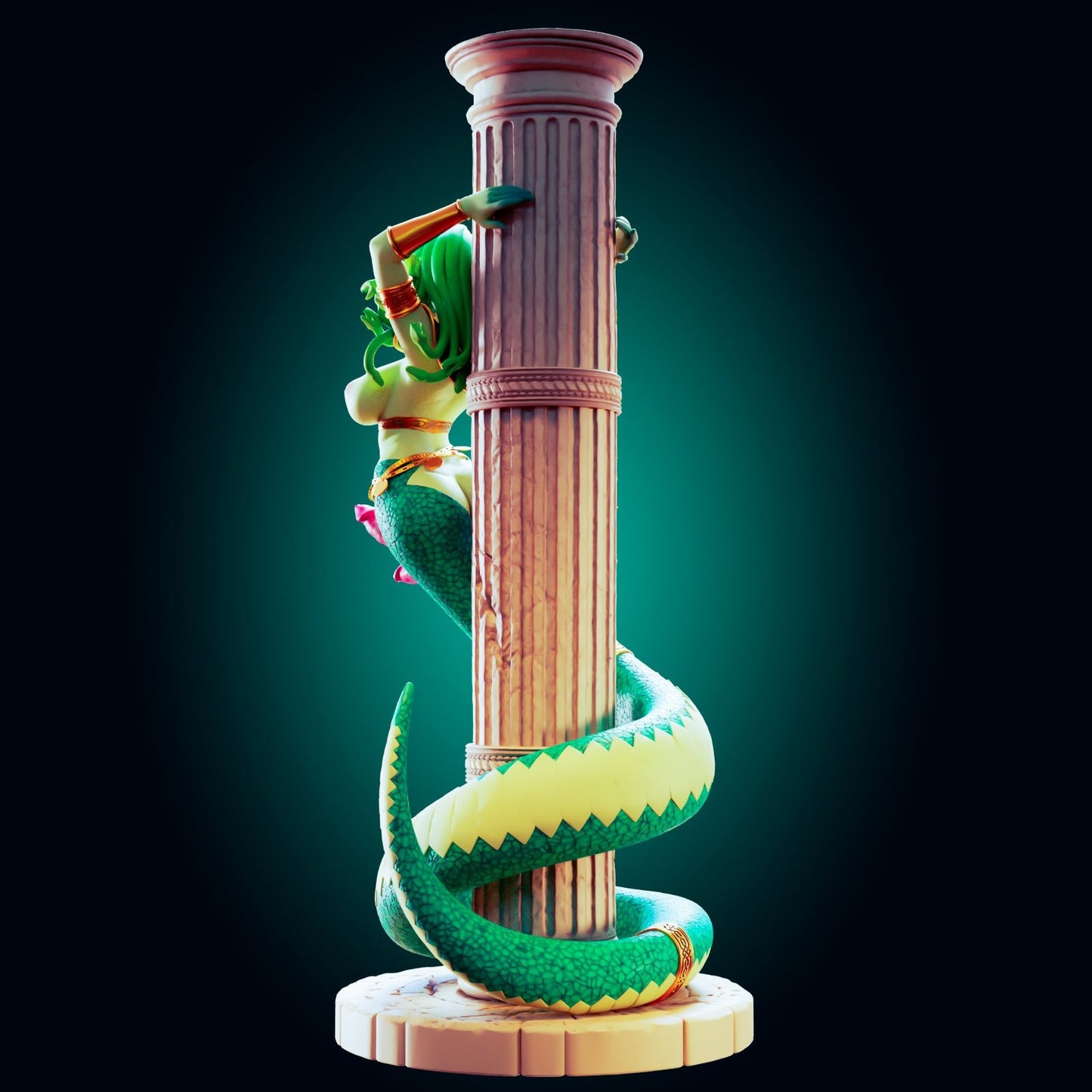 NSFW - The Enchanting Medusa – Resin Fantasy Miniature - Ravenous Miniatures