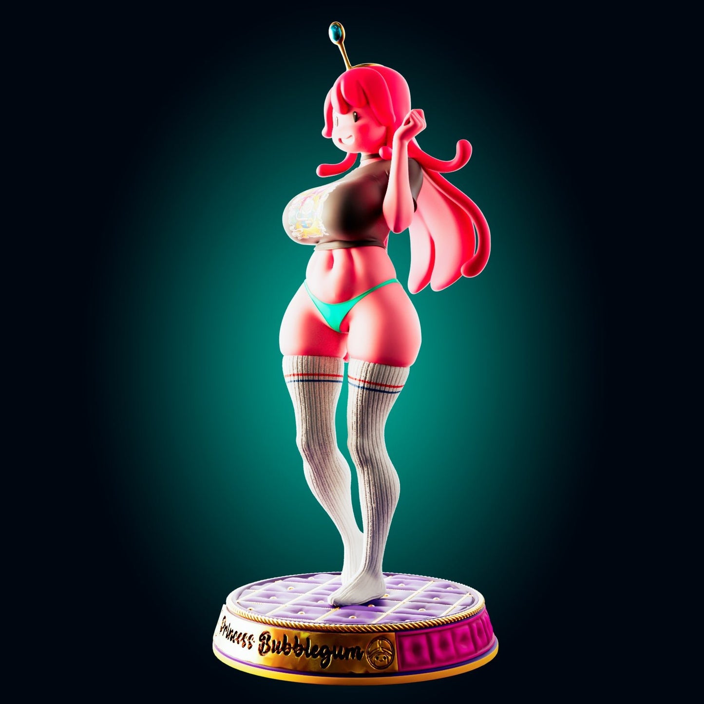 Princess Bubblegum Resin Miniature - Ravenous Miniatures