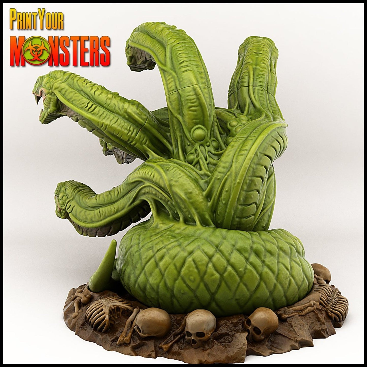 6-headed-hydra, Resin miniatures - Ravenous Miniatures