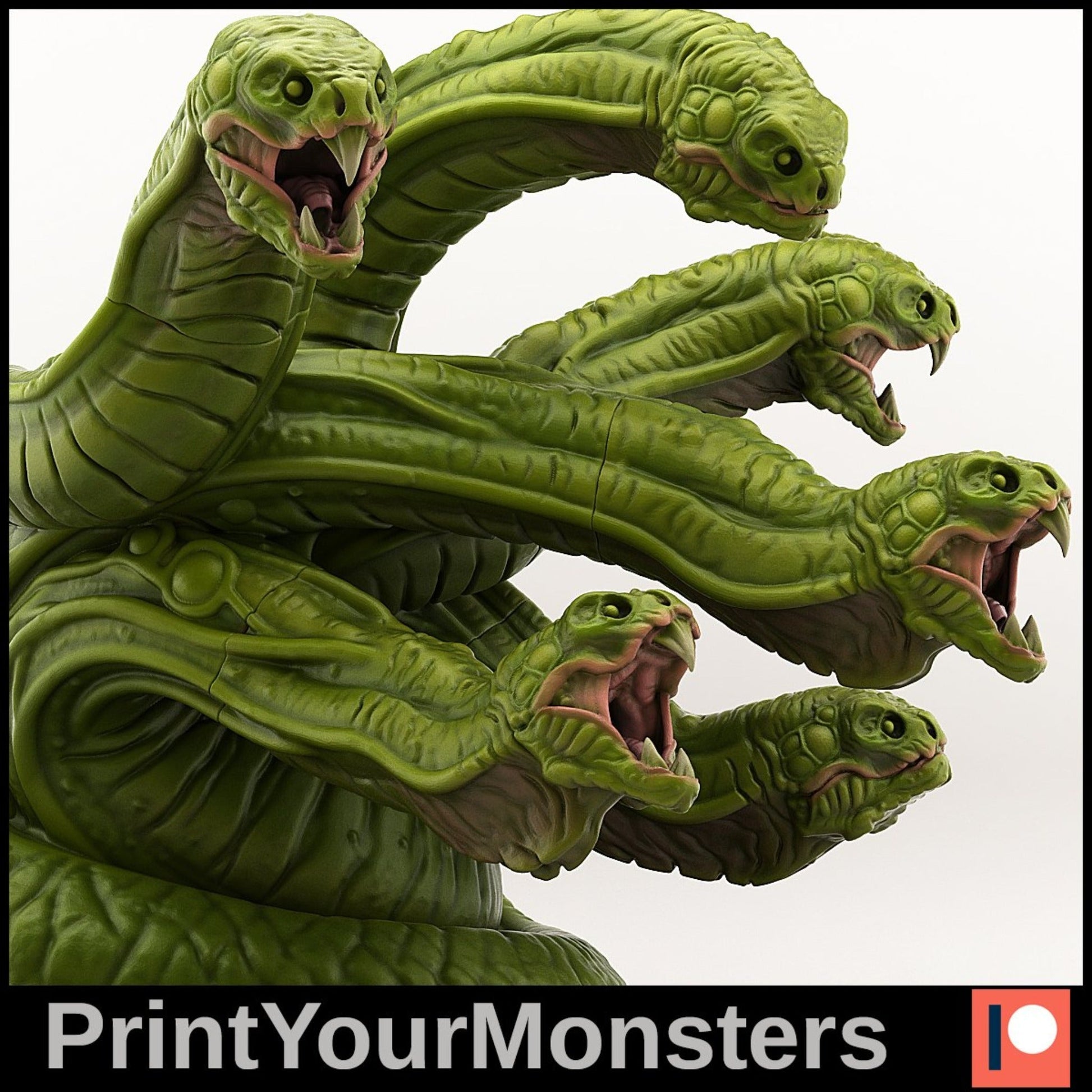 6-headed-hydra, Resin miniatures - Ravenous Miniatures