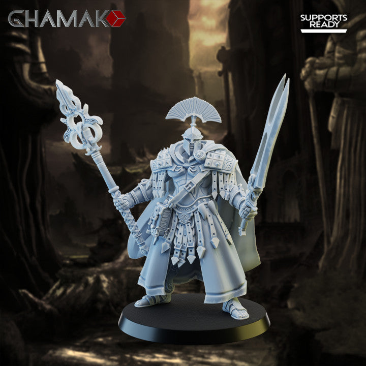 Spartan caste Invokers, Resin miniatures 11:56 (28mm / 32mm) scale