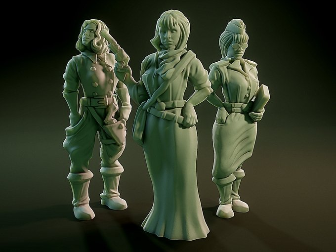 Adventurer, Resin miniatures - Ravenous Miniatures