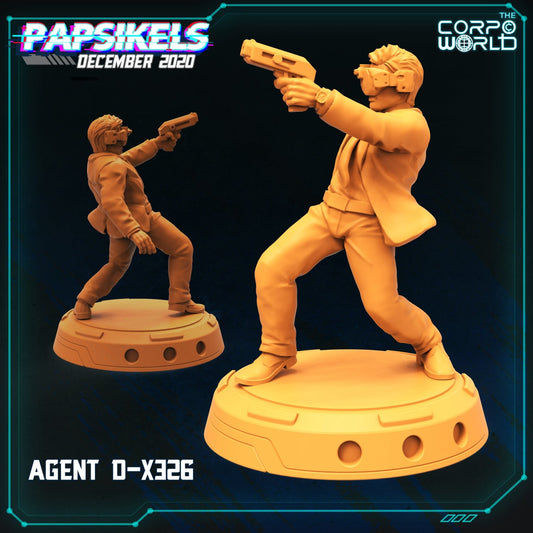 agent-male, Resin miniatures - Ravenous Miniatures