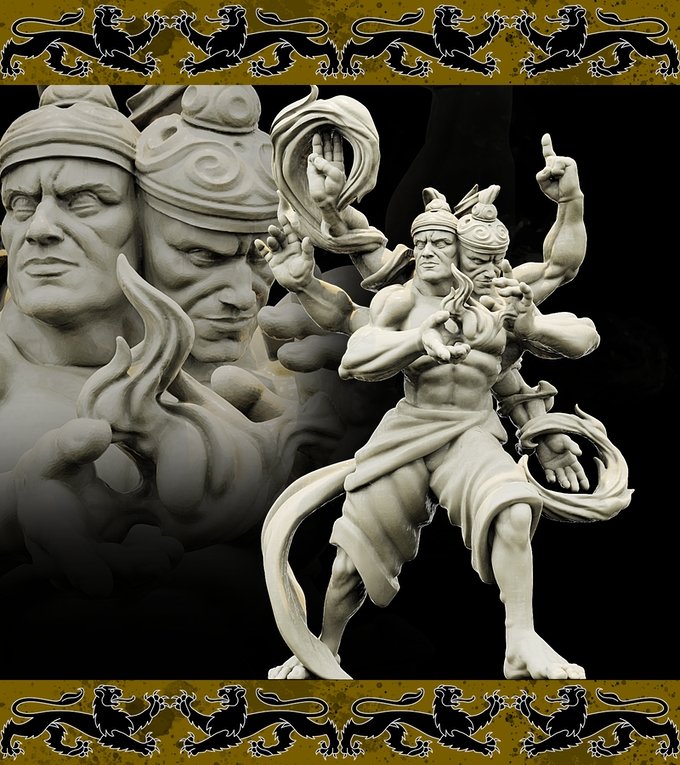 Agni, Resin miniatures - Ravenous Miniatures