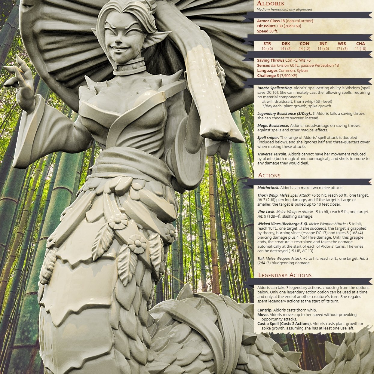 Aldoris, Resin miniatures - Ravenous Miniatures