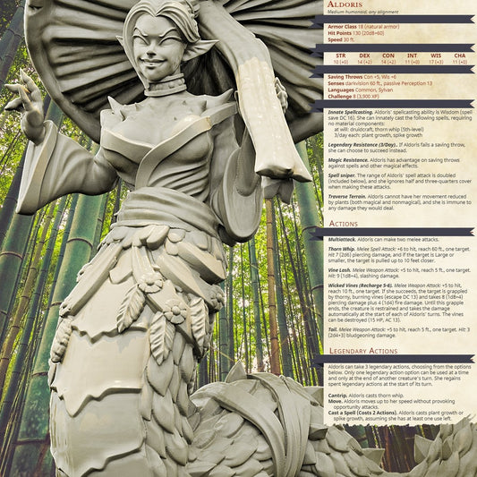 Aldoris, Resin miniatures - Ravenous Miniatures