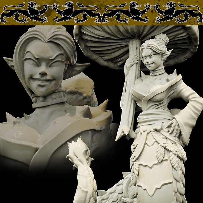 Aldoris, Resin miniatures - Ravenous Miniatures