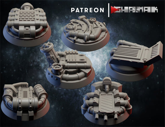 Amazon Warriors Bases, Resin miniatures - Ravenous Miniatures