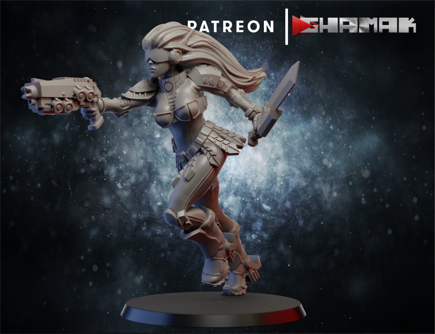 Amazon Warriors, Resin miniatures - Ravenous Miniatures