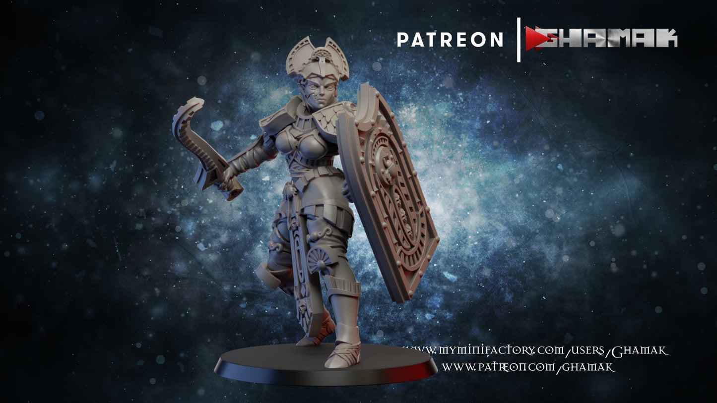 Ancient guards, Resin miniatures - Ravenous Miniatures