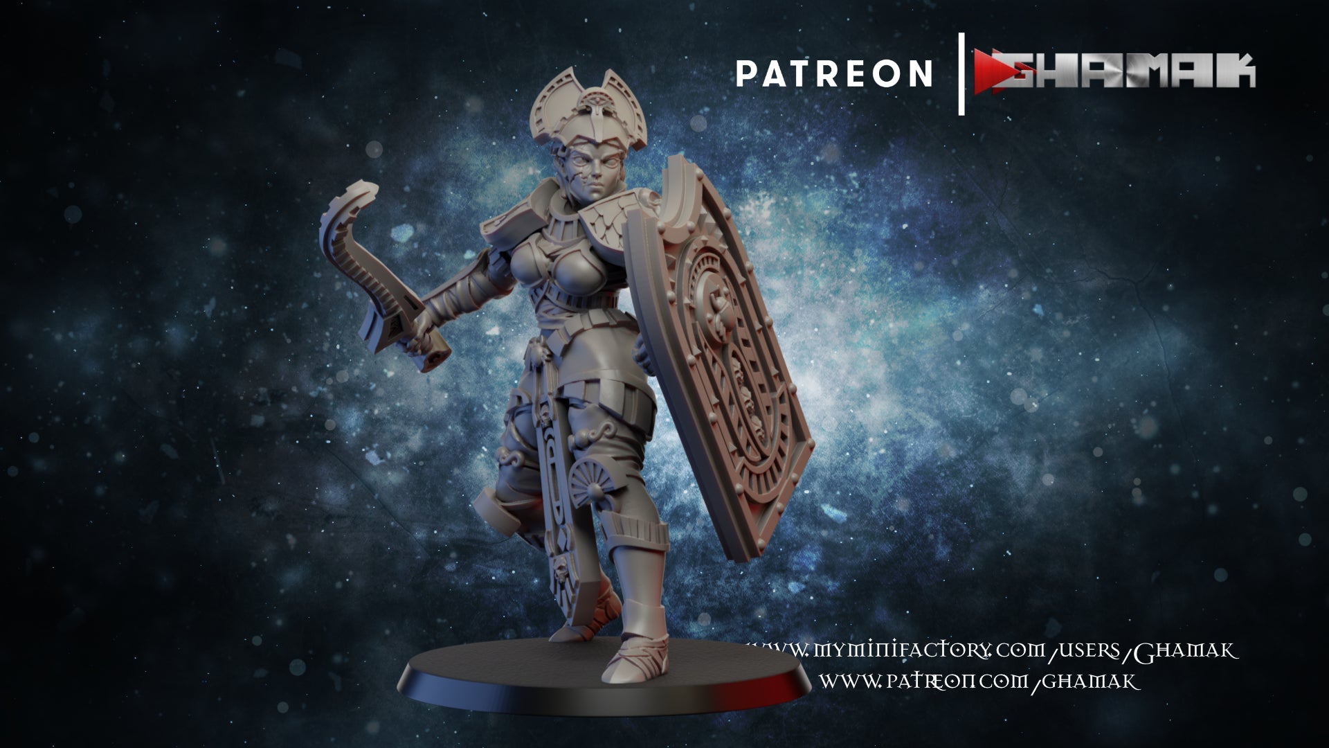 Ancient guards, Resin miniatures - Ravenous Miniatures