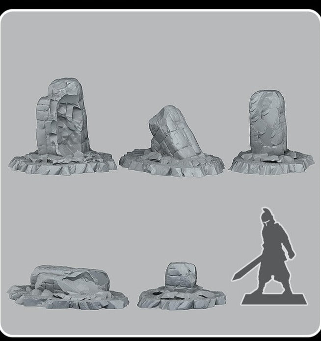 Ancient Jungle ruins, Resin miniatures - Ravenous Miniatures