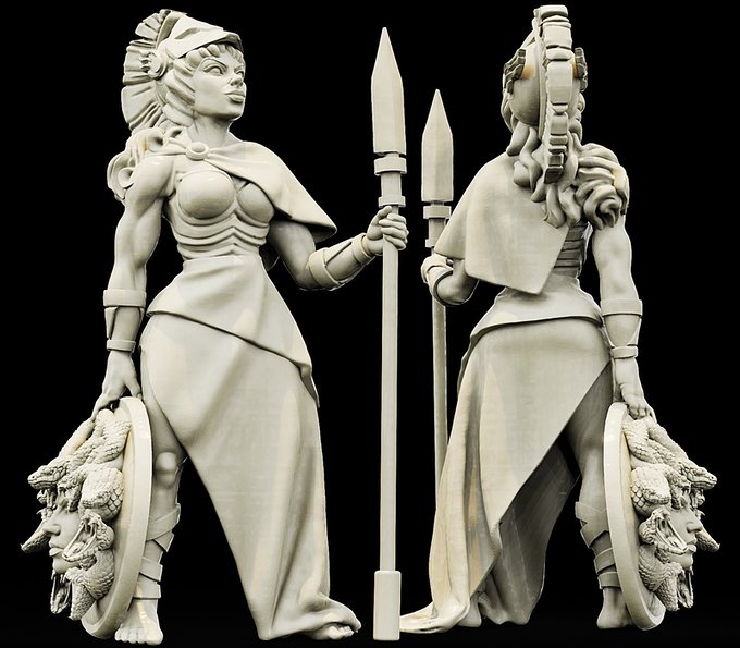 Athena, Resin miniatures - Ravenous Miniatures