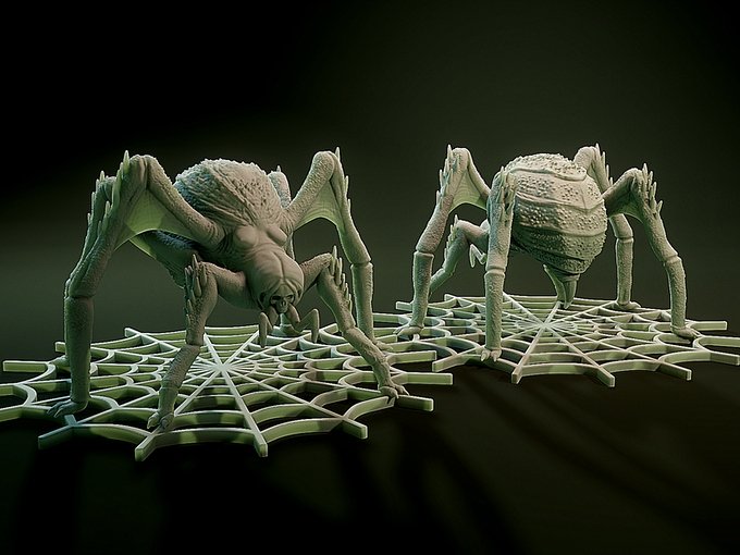 Atlach Nacha, Resin miniatures - Ravenous Miniatures