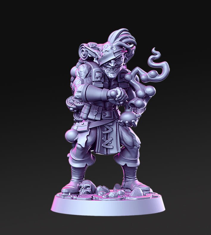 Baznazz, Resin miniatures 11:56 (28mm / 32mm) scale - Ravenous Miniatures