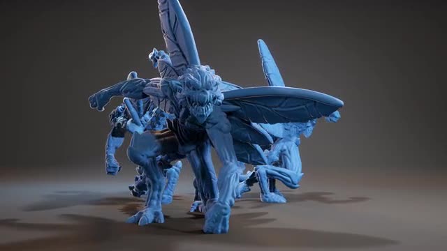 BoneDevil, Resin miniatures 11:56 (28mm / 34mm) scale - Ravenous Miniatures