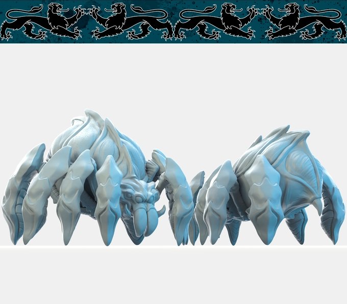 bully-spider, Resin miniatures 11:56 (28mm / 32mm) scale - Ravenous Miniatures