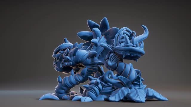 CarnivorousPlant, Resin miniatures 11:56 (28mm / 34mm) scale - Ravenous Miniatures