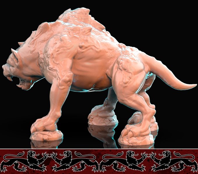 Cerberus Resin miniatures 11:56 (28mm / 32mm) scale - Ravenous Miniatures