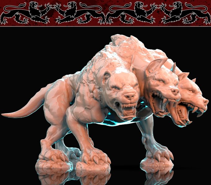 Cerberus Resin miniatures 11:56 (28mm / 32mm) scale - Ravenous Miniatures