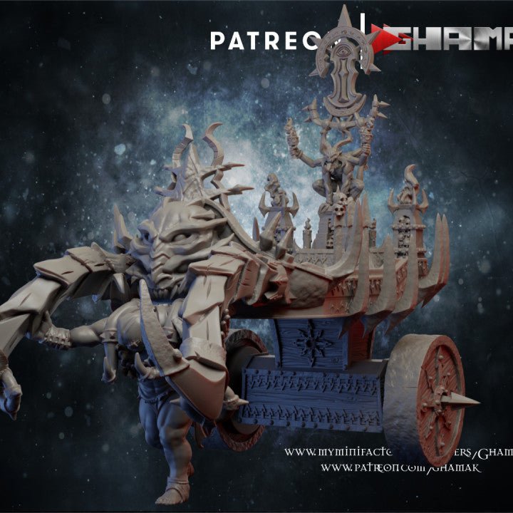 Chaos Alter, Resin miniatures 11:56 (28mm / 32mm) scale - Ravenous Miniatures
