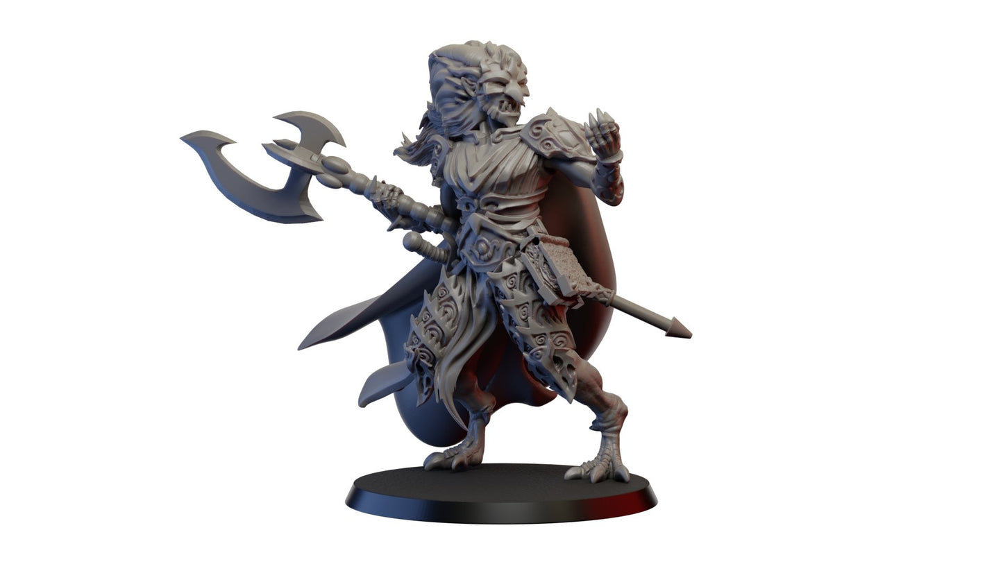 Chaos Hero, Resin miniatures 11:56 (28mm / 32mm) scale - Ravenous Miniatures