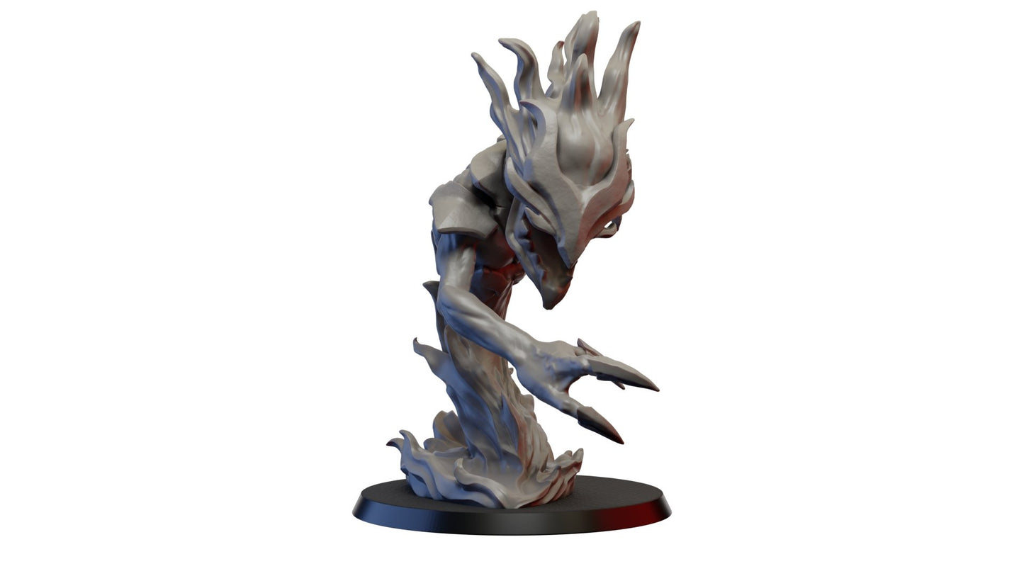 Chaos Pyro, Resin miniatures 11:56 (28mm / 32mm) scale - Ravenous Miniatures