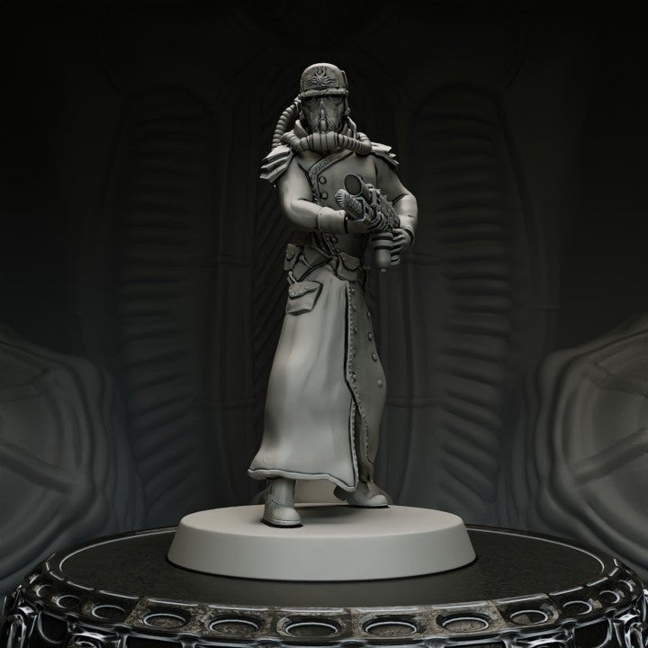 Conscript, Resin miniatures 11:56 (28mm / 32mm) scale - Ravenous Miniatures