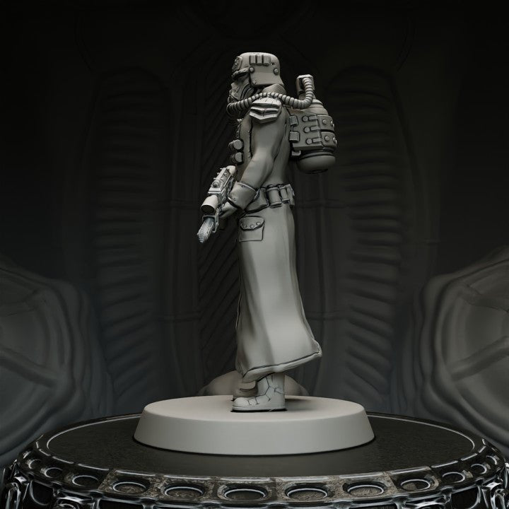 Conscript, Resin miniatures 11:56 (28mm / 32mm) scale - Ravenous Miniatures