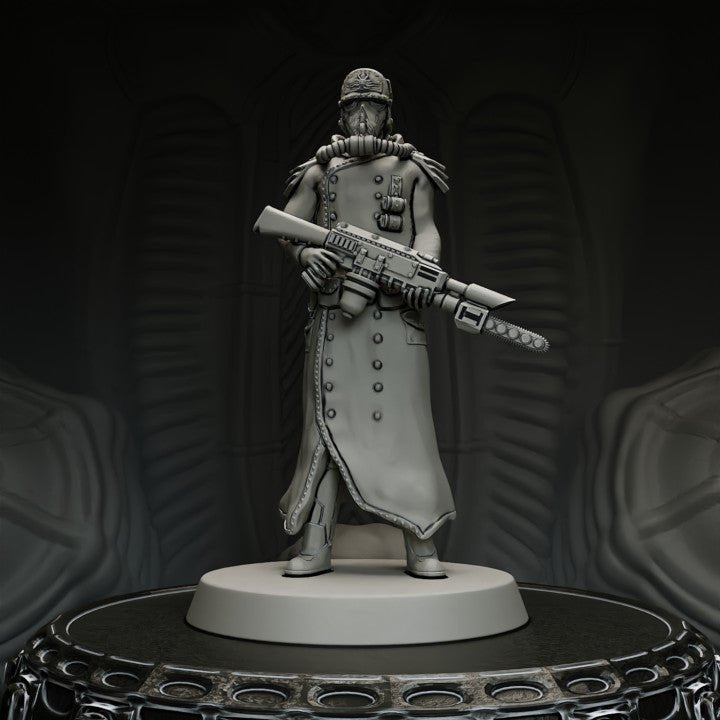 Conscript, Resin miniatures 11:56 (28mm / 32mm) scale - Ravenous Miniatures