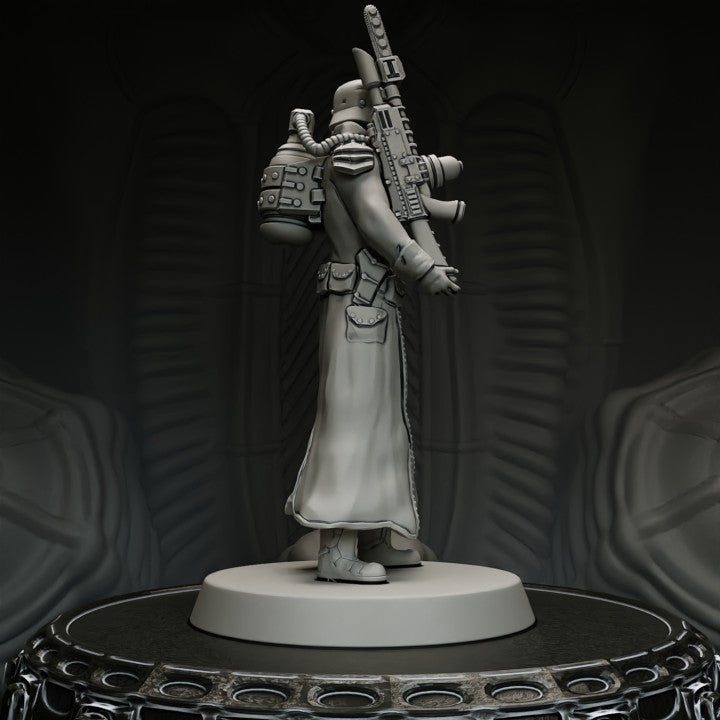 Conscript, Resin miniatures 11:56 (28mm / 32mm) scale - Ravenous Miniatures
