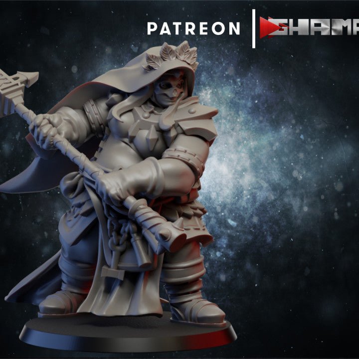Convent Matriarchs, Resin miniatures 11:56 (28mm / 32mm) scale - Ravenous Miniatures