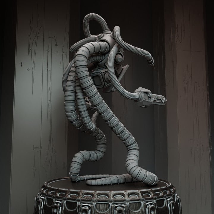 Converter Engine, Resin miniatures 11:56 (28mm / 32mm) scale - Ravenous Miniatures