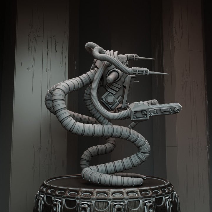 Converter Engine, Resin miniatures 11:56 (28mm / 32mm) scale - Ravenous Miniatures