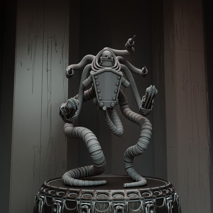 Converter Engine, Resin miniatures 11:56 (28mm / 32mm) scale - Ravenous Miniatures