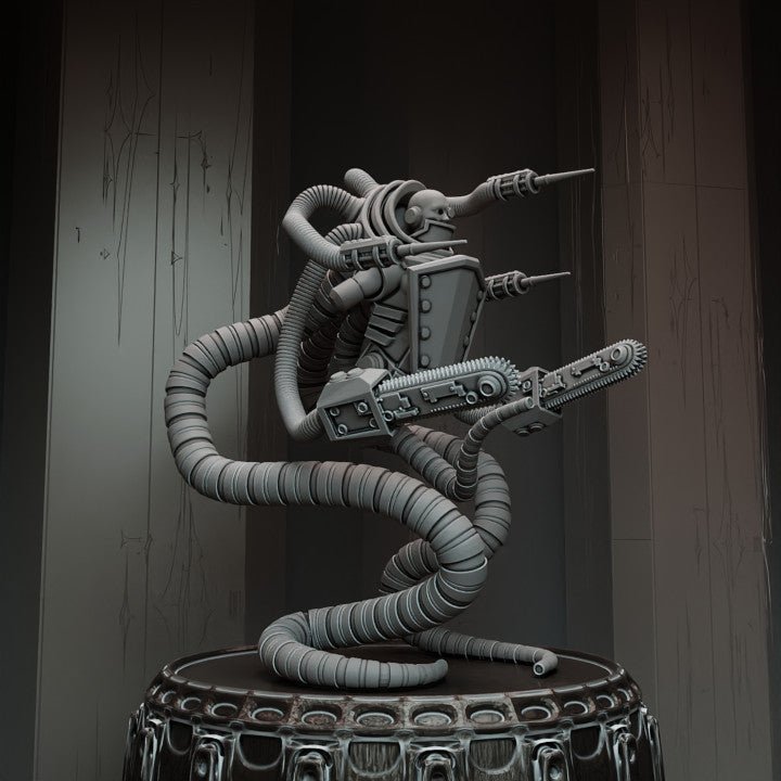 Converter Engine, Resin miniatures 11:56 (28mm / 32mm) scale - Ravenous Miniatures