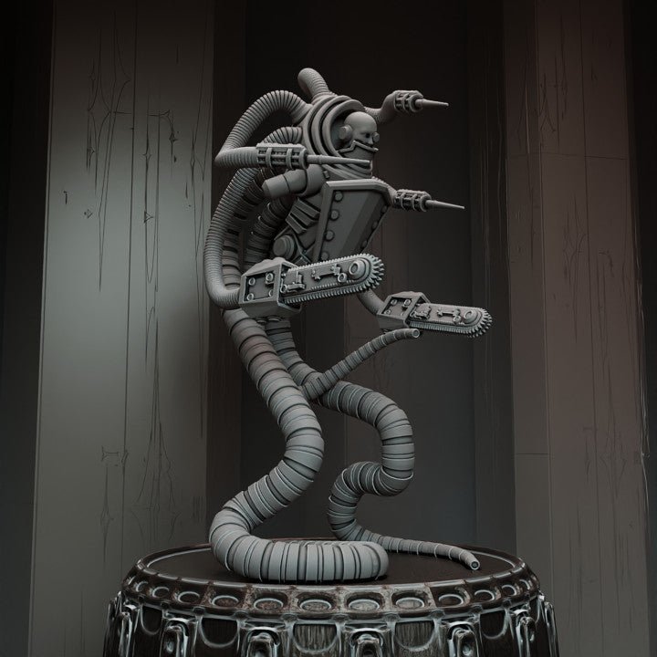 Converter Engine, Resin miniatures 11:56 (28mm / 32mm) scale - Ravenous Miniatures