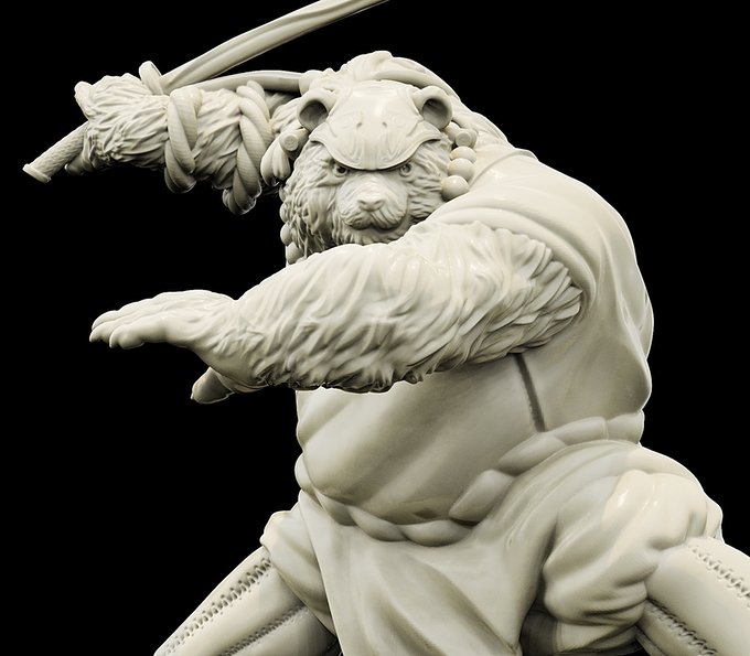 CuChulain, Resin miniatures 11:56 (28mm / 34mm) scale - Ravenous Miniatures
