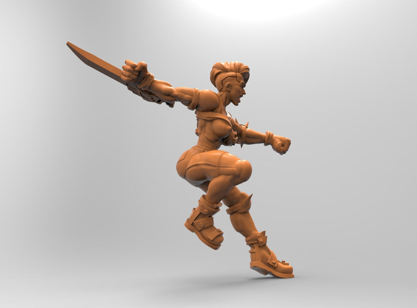 Cyberpunk Deadly rouge, 32mm Scale 3d Printed Resin Miniatures - Ravenous Miniatures