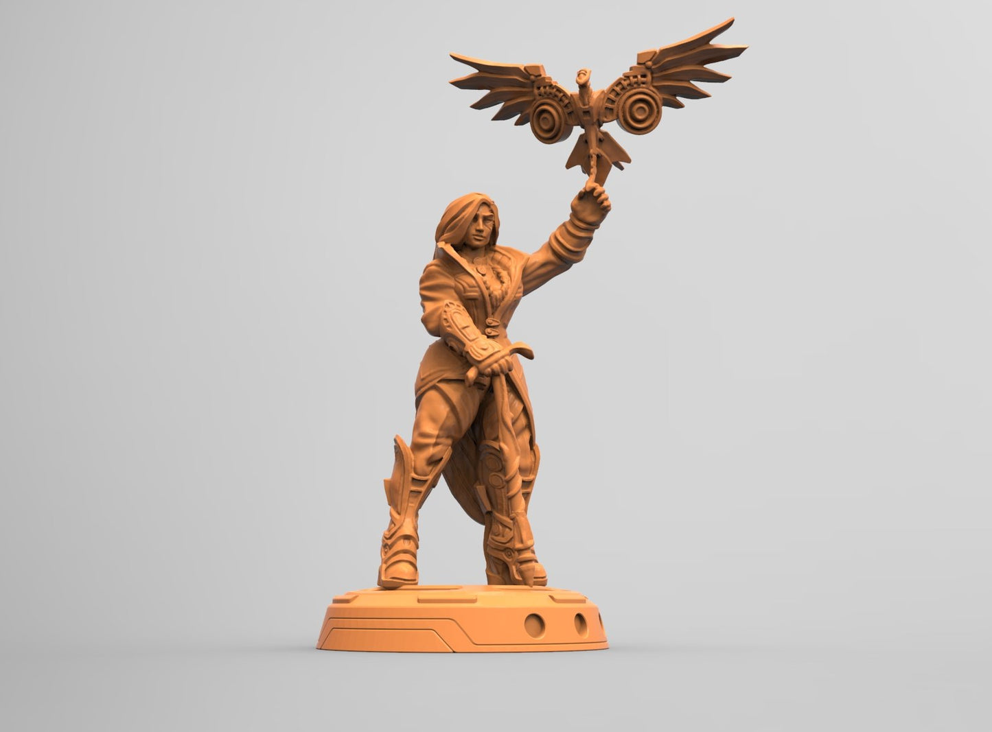 Cyberpunk Yen, 32mm Scale 3d Printed Resin Miniatures - Ravenous Miniatures