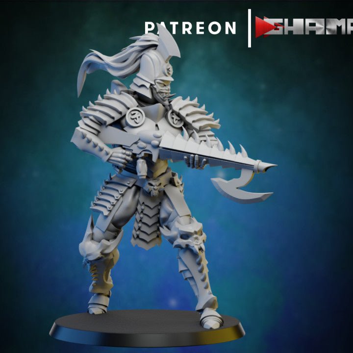 Dark Elda Cabal, Resin miniatures 11:56 (28mm / 32mm) scale - Ravenous Miniatures