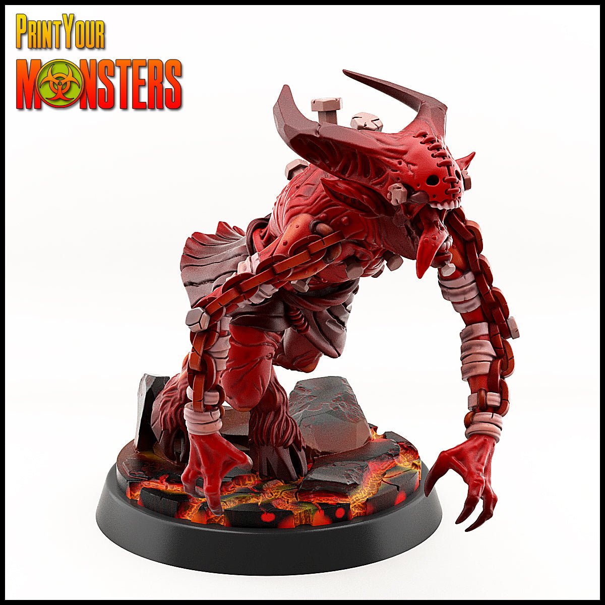 Demon warband, (28/32mm) resin miniatures for TTRPG and wargames - Ravenous Miniatures