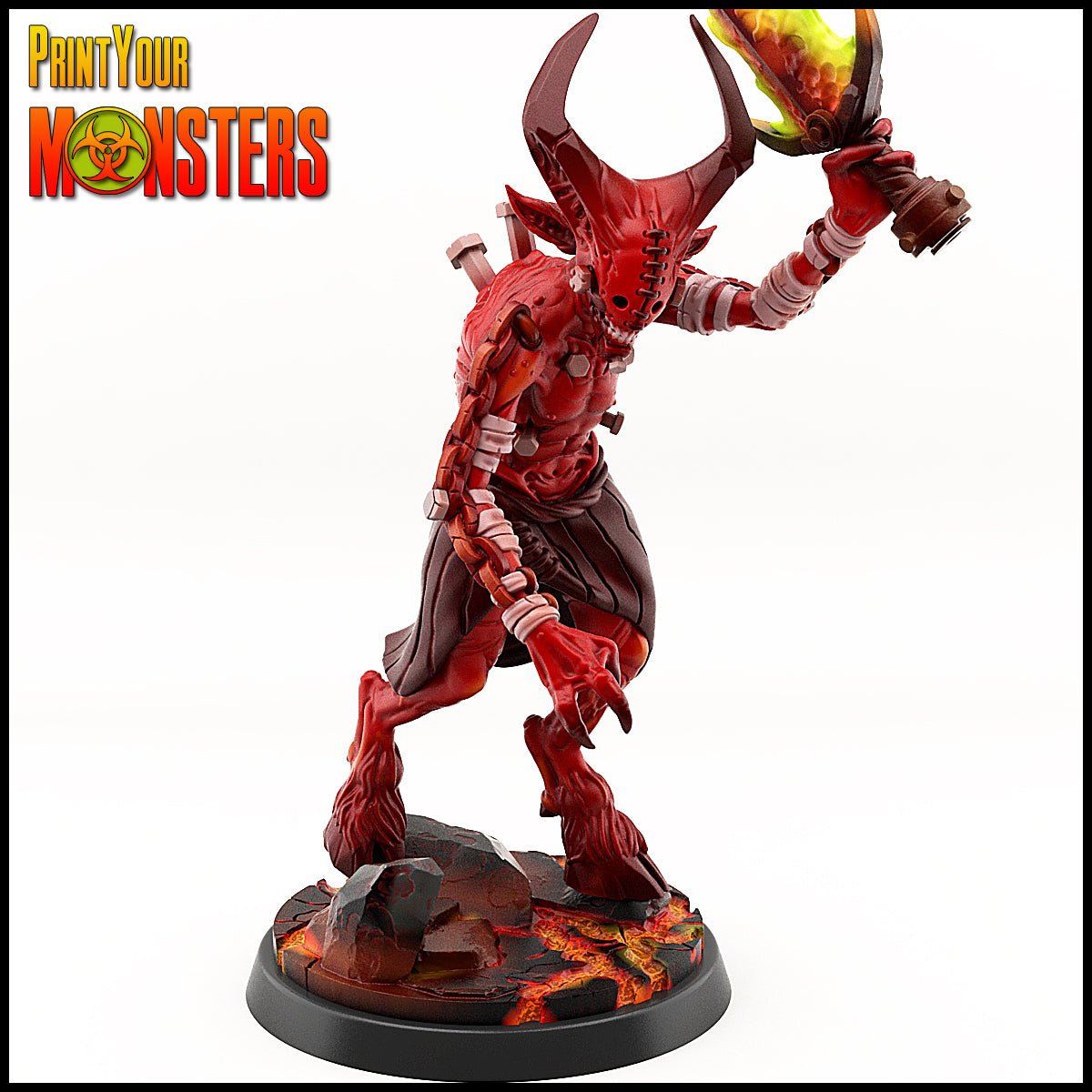 Demon warband, (28/32mm) resin miniatures for TTRPG and wargames - Ravenous Miniatures