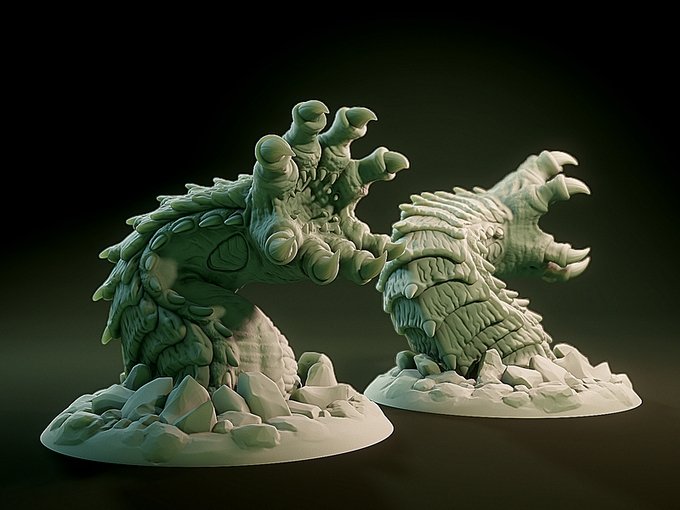 Dhole, Resin miniatures 11:56 (28mm / 34mm) scale - Ravenous Miniatures
