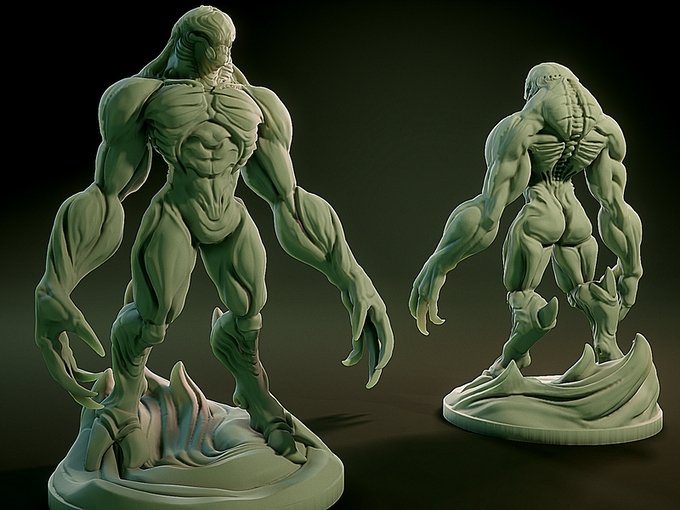Dimensional Shambler, Resin miniatures 11:56 (28mm / 34mm) scale - Ravenous Miniatures