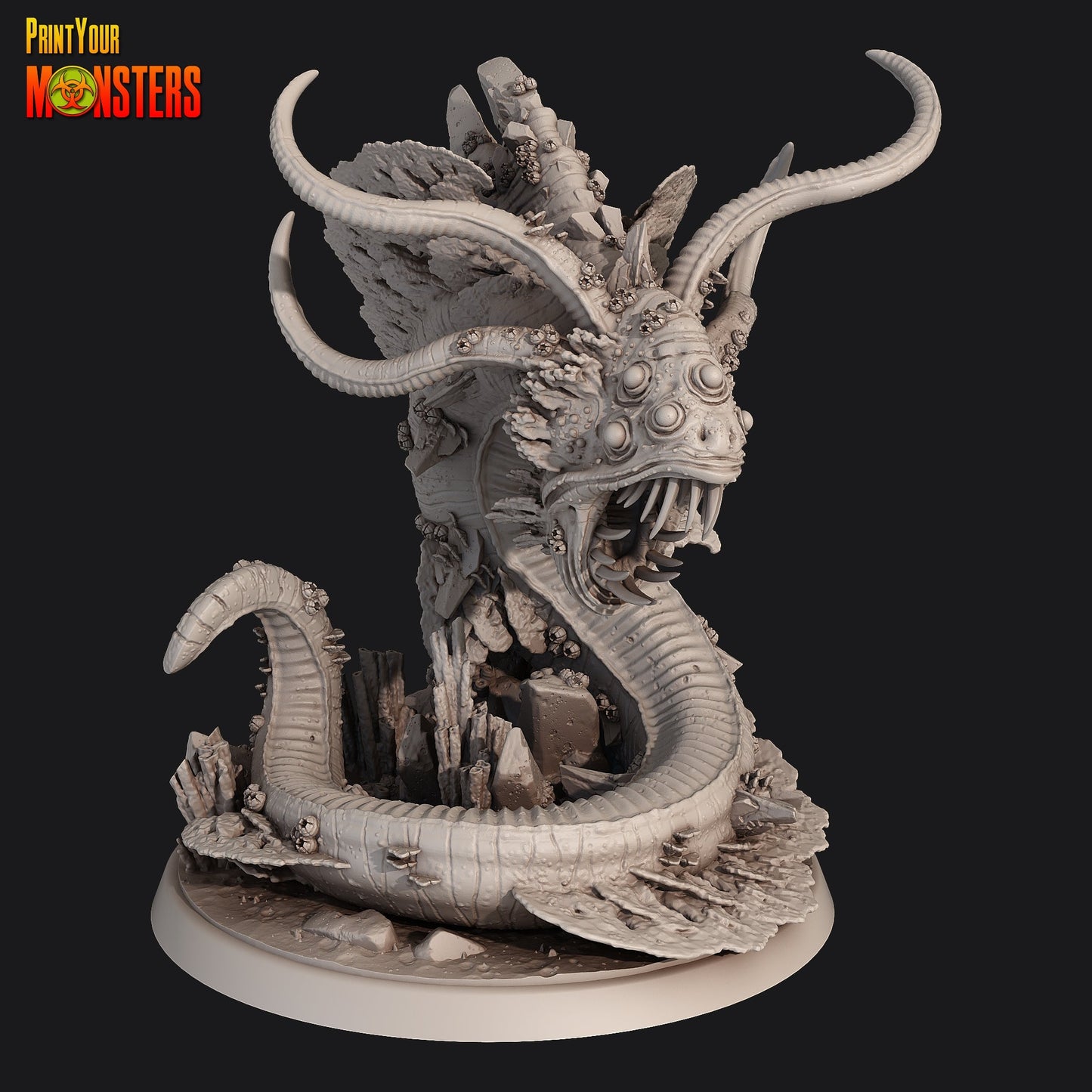 Dire Angler fish (Abolith), Resin miniatures by Printyourmonster - Ravenous Miniatures