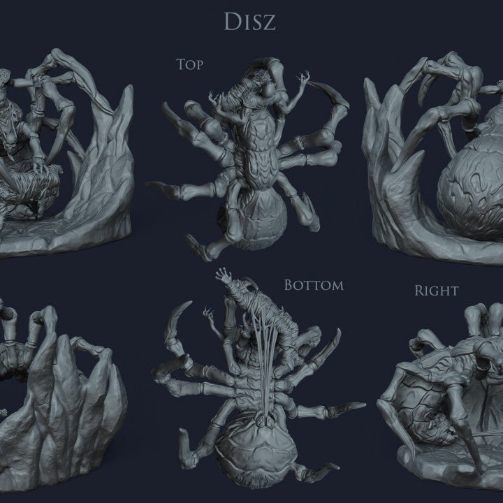 Disz. Resin miniatures 11:56 (28mm / 32mm) scale - Ravenous Miniatures