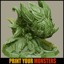 Load image into Gallery viewer, Dormant Baby Carnivorous plant (25mm), 28/32mm resin miniatures for TTRPG and wargames - Ravenous Miniatures
