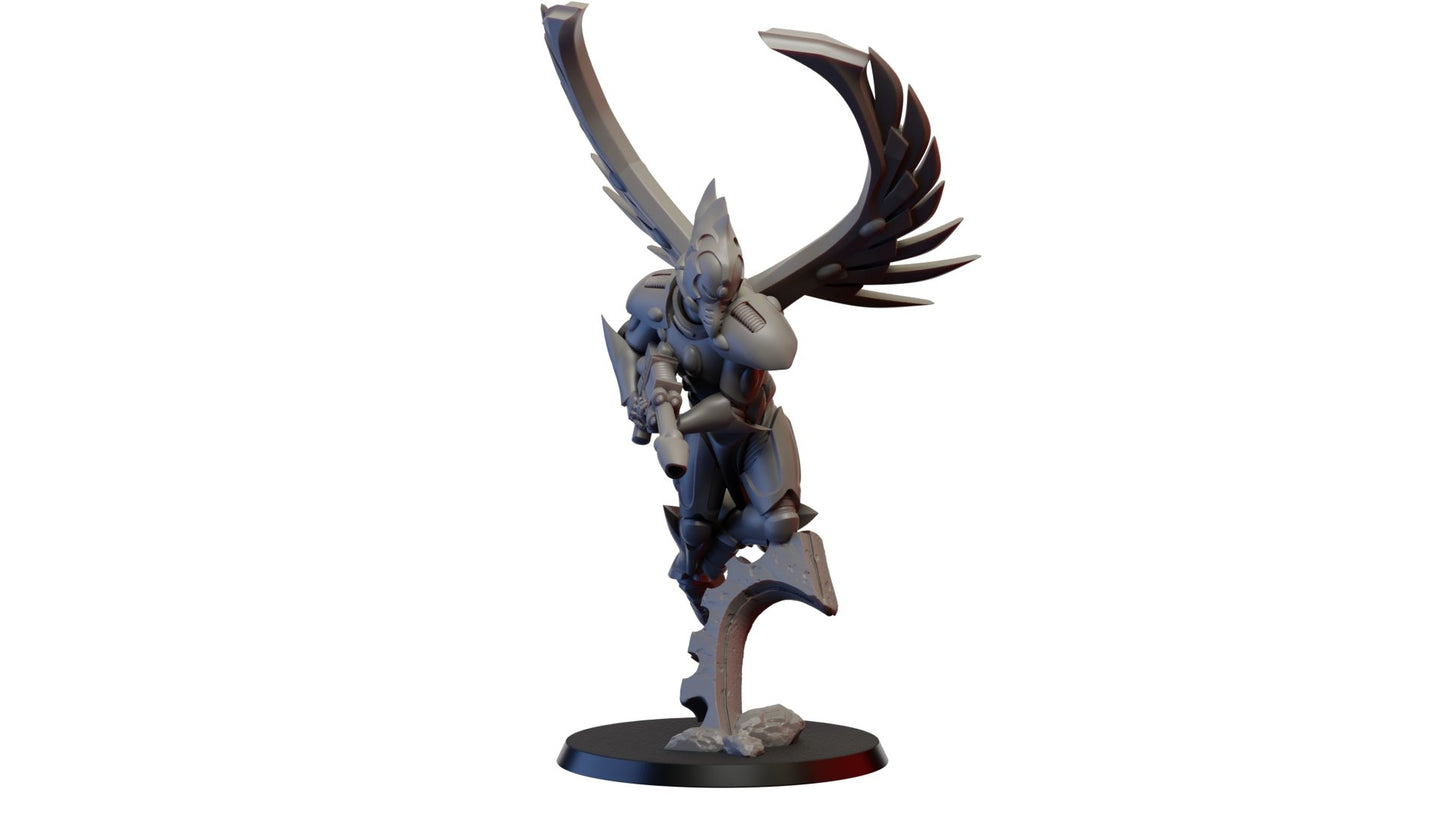 Elda Falcon, Resin miniatures 11:56 (28mm / 32mm) scale - Ravenous Miniatures