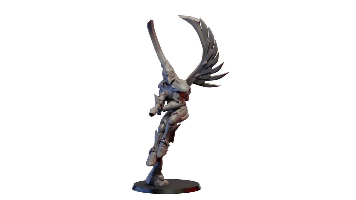 Elda Falcon, Resin miniatures 11:56 (28mm / 32mm) scale - Ravenous Miniatures